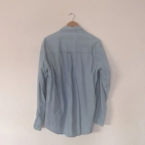 Denim oversized button up - Picture 4 of 5